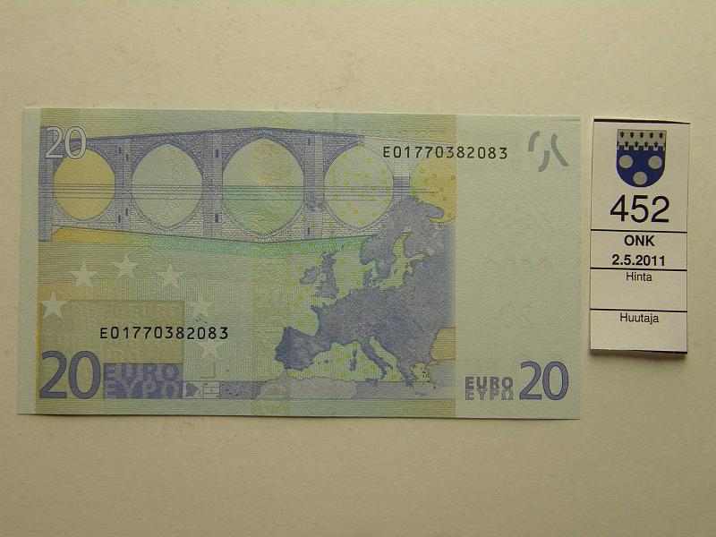 kohde_452_a.jpg - Kohde 452, lhthinta: 33 € 20 € 2002 Slovakia E/g E01770382083 Tri. G012D1, kunto: 9.