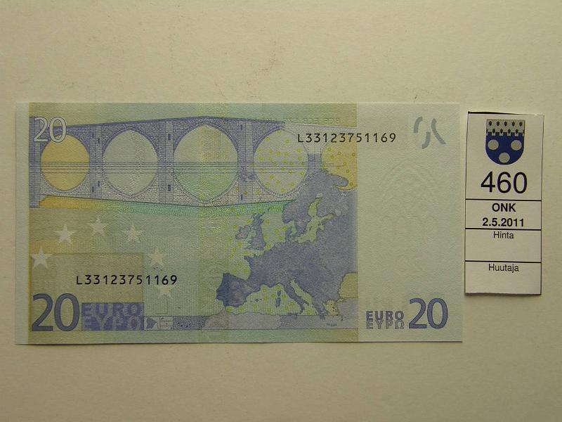 kohde_460_a.jpg - Kohde 460, lhthinta: 33 € 20 € 2002 Suomi L/g12 L33123751169 Tri. G012B5, kunto: 9.