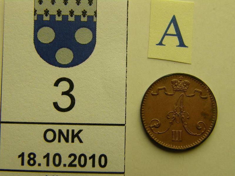 kohde_003_a.jpg - Kohde 3, tunnuspuoli, lhthinta: 10 € / myyntihinta: 10 € 1 p 1888, kunto: 7.