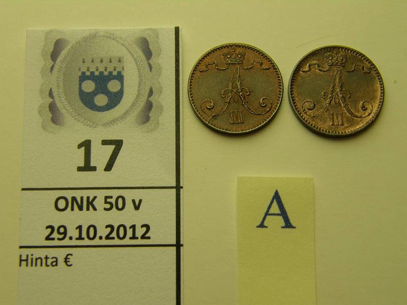 k-0017-a.jpg - Kohde 17 (kuva 1/2), lhthinta: 12 € 1 p 1888, -93, kunto: 8