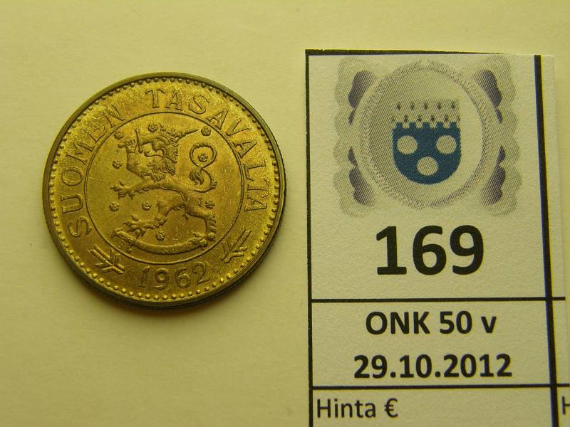 k-0169-a.jpg - Kohde 169, lhthinta: 20 € 50 mk 1962, kunto: 8