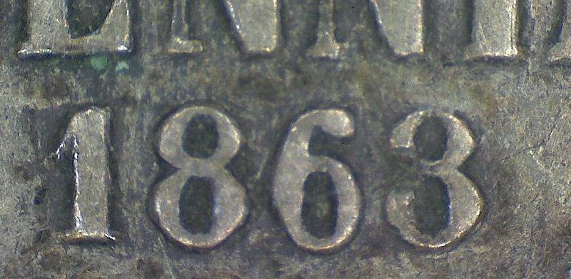 k-0024-c.jpg - Kohde 24 (kuva 3/3), lhthinta: 150 € 25 p 1868 Ag, SNY 268.2.1, kunto: 1/3