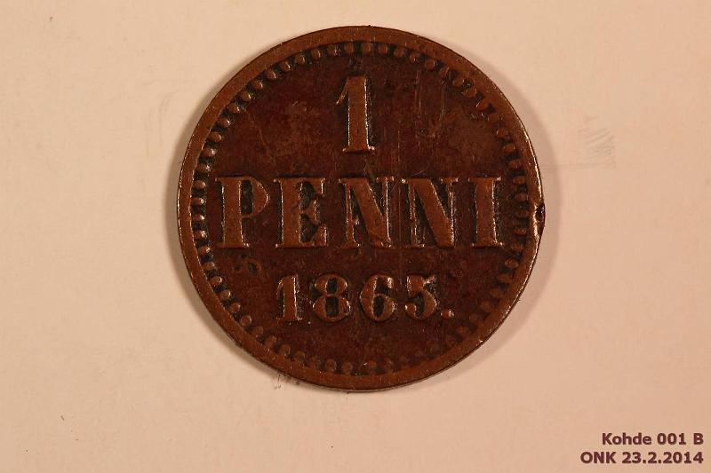 k-0001-b.jpg - Kohde 1 (kuva 2/2), lhthinta: 10 € / myyntihinta: 17 € 1 p 1865 SNY 2.1 suorat nauhat, prvja, kunto: 4