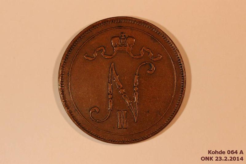 k-0064-a.jpg - Kohde 64 (kuva 1/2), lhthinta: 5 € / myyntihinta: 26 € 10 p 1913, kunto: 4/5