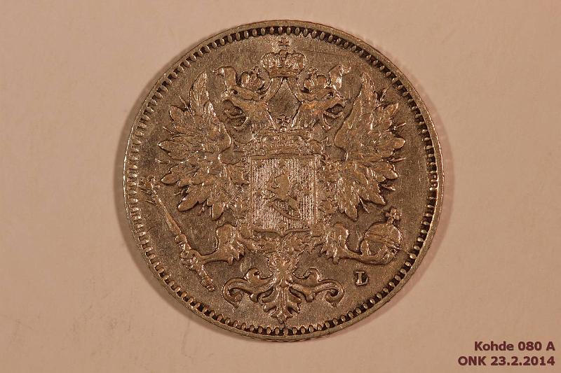k-0080-a.jpg - Kohde 80 (kuva 1/2), lhthinta: 25 € / myyntihinta: 26 € 25 p 1902 Ag, phpja, hnja, kunto: 7