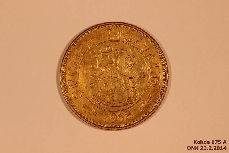 k-0175-a.jpg - Kohde 175 (kuva 1/2), lhthinta: 30 € / myyntihinta: 30 € 50 mk 1958 L.puhd, kunto: 7