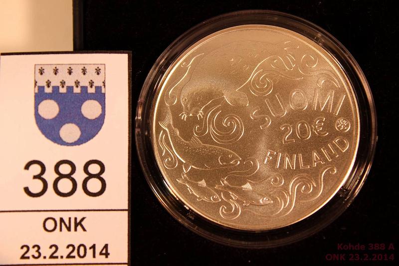 k-0388-a.jpg - Kohde 388, lhthinta: 40 € / myyntihinta: 42 € 20 € 2011 Ag, BU, Itmeren suojelu, kotelo + tod., kunto: 10