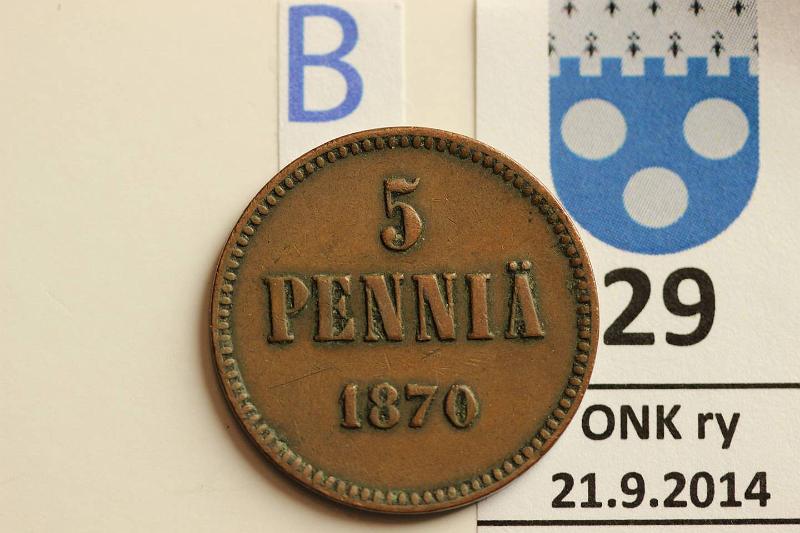 k-0029-b.jpg - Kohde 29 (kuva 2/2), lhthinta: 4 € / myyntihinta: 9 € 5 p 1870 Siisti, kunto: 3