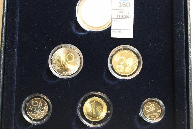 k-0160-a.jpg - Kohde 160, lhthinta: 20 € 2001 Proof, Ag-jetoni, laatikko, tod., kunto: 10