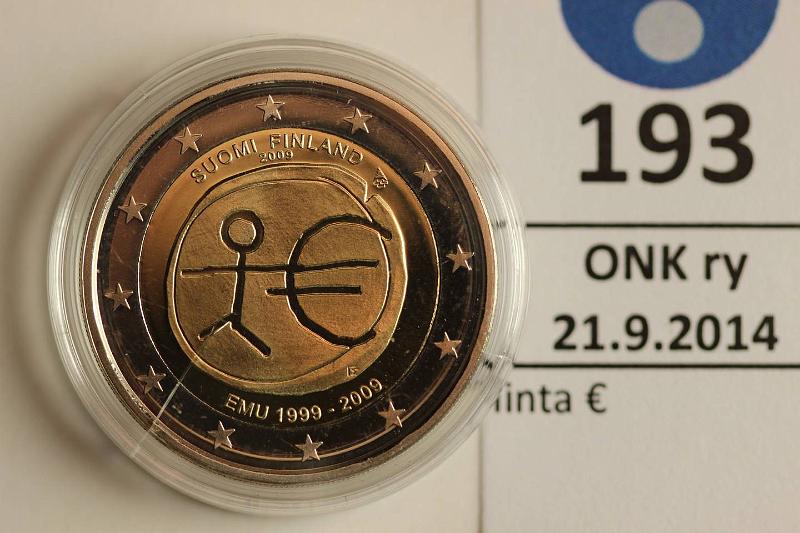 k-0193-a.jpg - Kohde 193, lhthinta: 5 € / myyntihinta: 5 € 2009 Proof, EMU, kapseli, kunto: 10