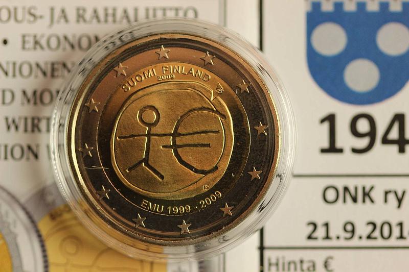 k-0194-a.jpg - Kohde 194, lhthinta: 5 € / myyntihinta: 5 € 2009 Proof, EMU, kapseli, tod., kunto: 10