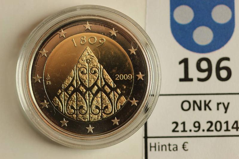 k-0196-a.jpg - Kohde 196, lhthinta: 5 € / myyntihinta: 5 € 2009 Proof, Autonomia, kapseli, tod., kunto: 10