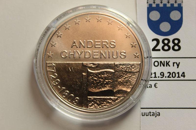k-0288-a.jpg - Kohde 288, lhthinta: 17 € / myyntihinta: 17 € 10 € 2003 Ag,  BU , Chydenius, kapseli, kunto: 10