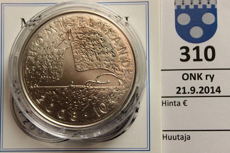 k-0310-a.jpg - Kohde 310, lhthinta: 15 € / myyntihinta: 15 € 10 € 2008 Ag, BU, Waltari, kapseli, muovikotelo, tod., kunto: 10