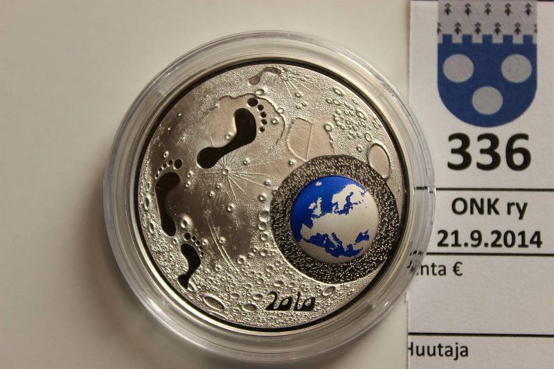 k-0336-a.jpg - Kohde 336, lhthinta: 40 € / myyntihinta: 40 € 20 € 2010 Ag, Proof, Lapset ja luovuus, osin vripainatus, kapseli, tod., kunto: 10
