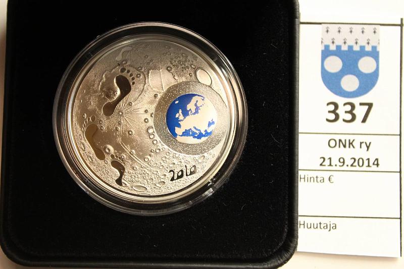 k-0337-a.jpg - Kohde 337, lhthinta: 38 € / myyntihinta: 38 € 20 € 2010 Ag, Proof, Lapset ja luovuus, osin vripainatus, kotelo, tod., kunto: 10