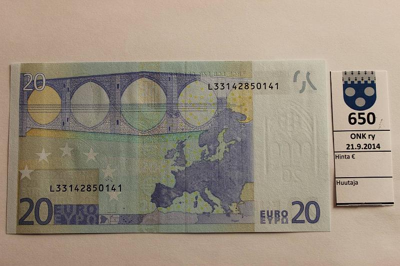 k-0650-a.jpg - Kohde 650, lhthinta: 30 € / myyntihinta: 30 € Suomi 3/2/L/G12 L33142850141 Tri G012 B4, kunto: 9
