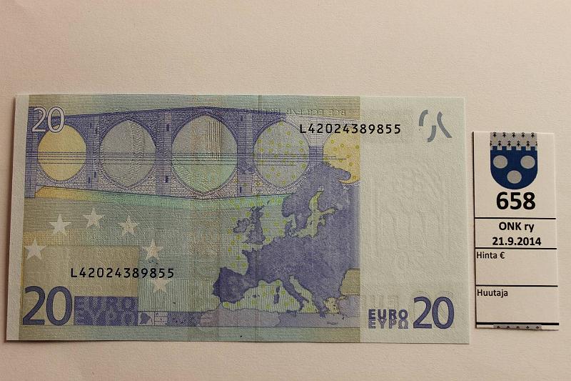 k-0658-a.jpg - Kohde 658, lhthinta: 40 € / myyntihinta: 40 € Suomi 3/3/L/R26 L42024389855 Dra R026 G5, kunto: 9