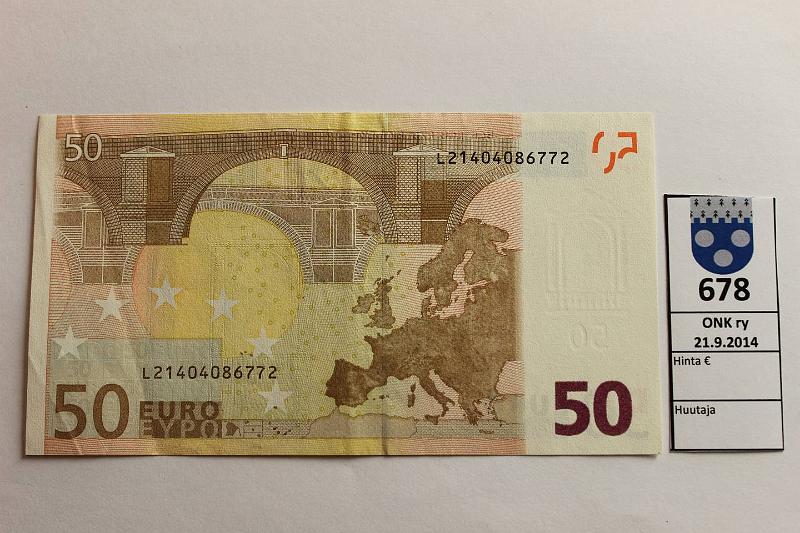 k-0678-a.jpg - Kohde 678, l�ht�hinta: 500 &euro; Suomi 4/1/L/H7 L21404086772 Dui H007 E1, eritt. harv. laatta, kunto: 5