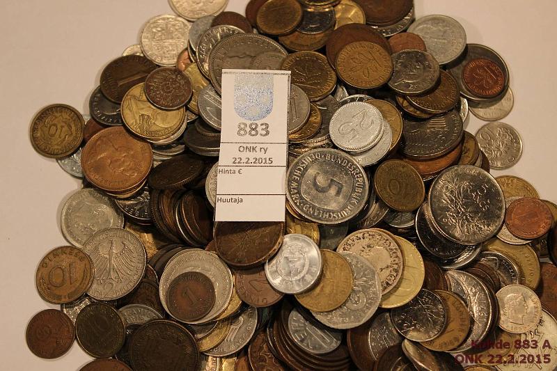 k-0883-a.jpg - Kohde 883, lhthinta: 5 € / myyntihinta: 22 € Koko maailma n. 1kg 1800-l lopusta 40-l:lle Eurooppa, Aasia, Afrikka, kunto: 5-8