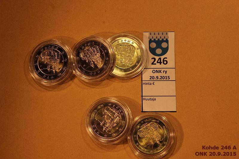 k-0246-a.jpg - Kohde 246, lhthinta: 12 € / myyntihinta: 15 € 2 2012 (5) Saksa A, , , , . Bayern, kapseleissa, kunto: 9