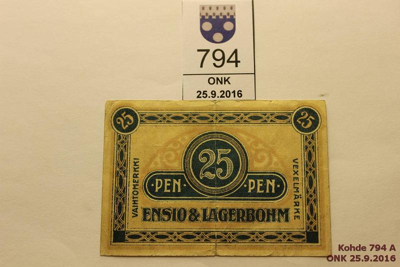 k-0794-a.jpg - Kohde 794, lhthinta: 5 € / myyntihinta: 5 € 25 p. Ensio & Lagerbohm, rep, kunto: 4