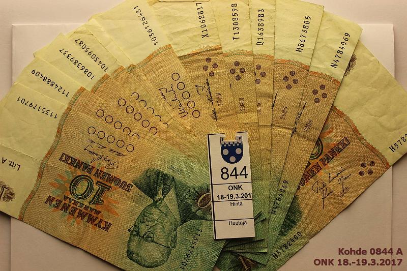 k-0844-a.jpg - Kohde 844, lhthinta: 5 € / myyntihinta: 13 € 10 mk 1980, ilman ja LA (12) SNY 147.1, 4 Ilman litt: H, N, M, Q, T ja X -sarjat. LA: 101.., 103.., 104.., 108.., 112..(2), 113.., kunto: 3-4
