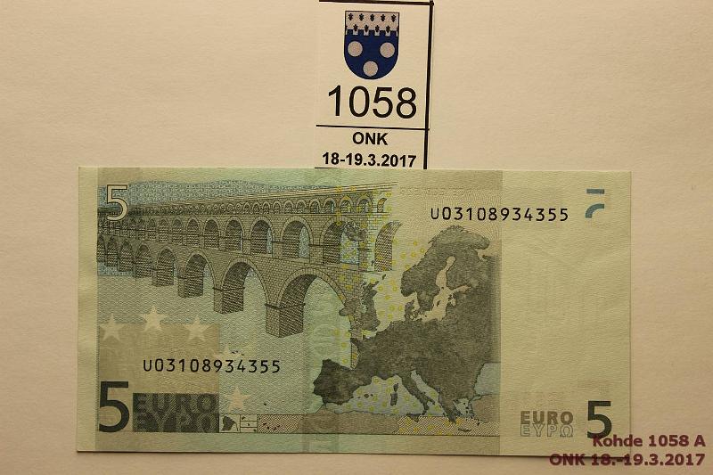 k-1058-a.jpg - Kohde 1058, lhthinta: 15 € Ranska 1/1/U/L4 U03108934355 Dui L004 C1, vhist pintaeloa, kunto: 9