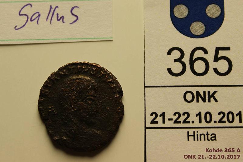 k-0365-a.jpg - Kohde 365, lhthinta: 5 € / myyntihinta: 8 € Rooma 351-354 AD Constantinus Gallus, kunto: 2