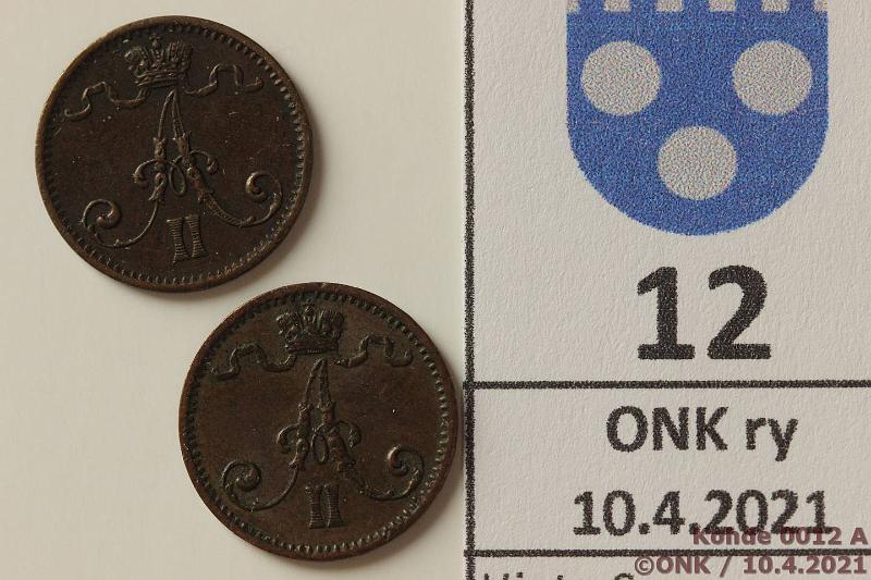 k-0012-a.jpg - Kohde 12 (kuva 1/2), lhthinta: 20 € / myyntihinta: 27 € 1 p 1875, -76, kunto: 5/6, 5