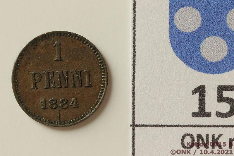 k-0015-b.jpg - Kohde 15 (kuva 2/2), lhthinta: 70 € / myyntihinta: 113 € 1 p 1884 Meistivikoja, kunto: 6