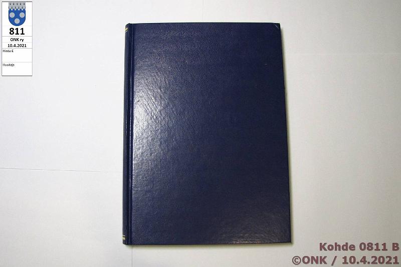 k-0811-b.jpg - Kohde 811 (kuva 2/2), l�ht�hinta: 5 &euro; / myyntihinta: 7 &euro; Numismaatikko 1973 Sidottu kirja, jossa lehden numerot 1-6/1973, kunto: 9