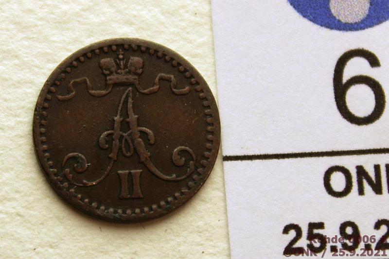 k-0006-a.jpg - Kohde 6 (kuva 1/3), lhthinta: 40 € / myyntihinta: 53 € 1 p 1870 Kaunis patina, kunto: 4