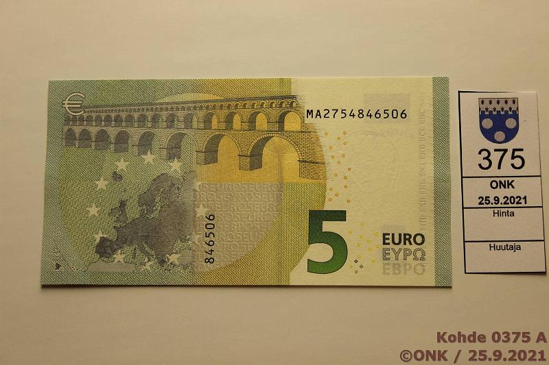 k-0375-a.jpg - Kohde 375, lhthinta: 9 € / myyntihinta: 9 € Portugali 1/3/M5 MA2754846506 Dra M005 A5, kunto: 9