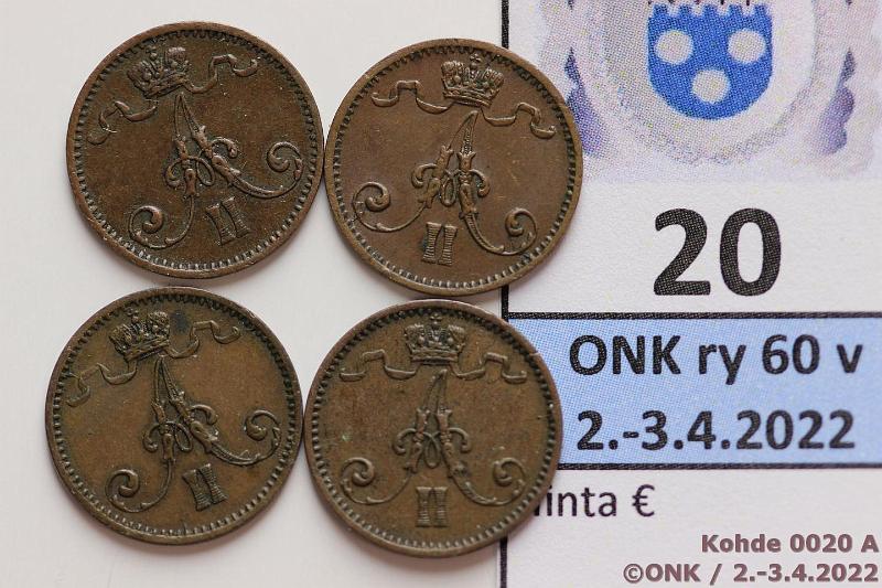k-0020-a.jpg - Kohde 20 (kuva 1/2), lhthinta: 30 € / myyntihinta: 40 € 1 p 1873-76 (4) 1873 liimajlki, -74, -75, -76, kunto: 5-6