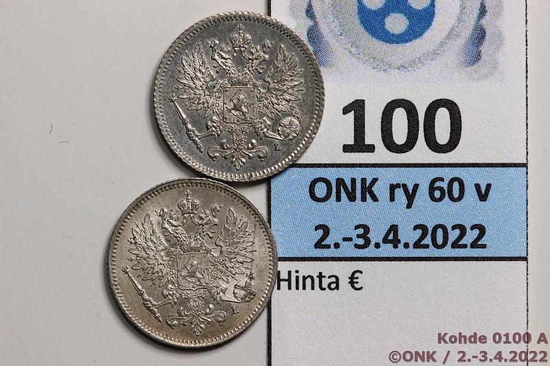 k-0100-a.jpg - Kohde 100 (kuva 1/2), lhthinta: 17 € / myyntihinta: 17 € 25 p 1907, -09 Ag, hnja, kauniit kansiokappaleet!, kunto: 8, 9