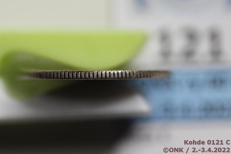 k-0121-c.jpg - Kohde 121 (kuva 3/3), lhthinta: 100 € / myyntihinta: 100 € 1 mk 1864 Ag, SNY 397.1, vanhempi syrjrihlaus, kunto: 4/5