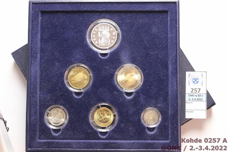 k-0257-a.jpg - Kohde 257, lhthinta: 20 € / myyntihinta: 20 € 2000 Proof, Ag-jetoni, laatikko, kunto: 10
