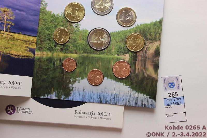 k-0265-a.jpg - Kohde 265, lhthinta: 8 € / myyntihinta: 8 € 2010 II Suomi, BU, Luonnon monimuotoisuus, sis 2€ erikoislynnin, kunto: 9
