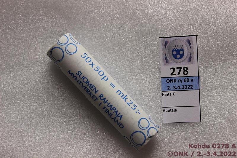 k-0278-a.jpg - Kohde 278, lhthinta: 15 € / myyntihinta: 15 € 50 p 1995 Rp rulla, kunto: 9