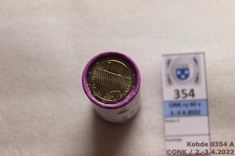 k-0354-a.jpg - Kohde 354 (kuva 1/2), lhthinta: 60 € / myyntihinta: 82 € 2 € erikoislynti 2015 Suomi, Gallen-Kallela, kunto: 9