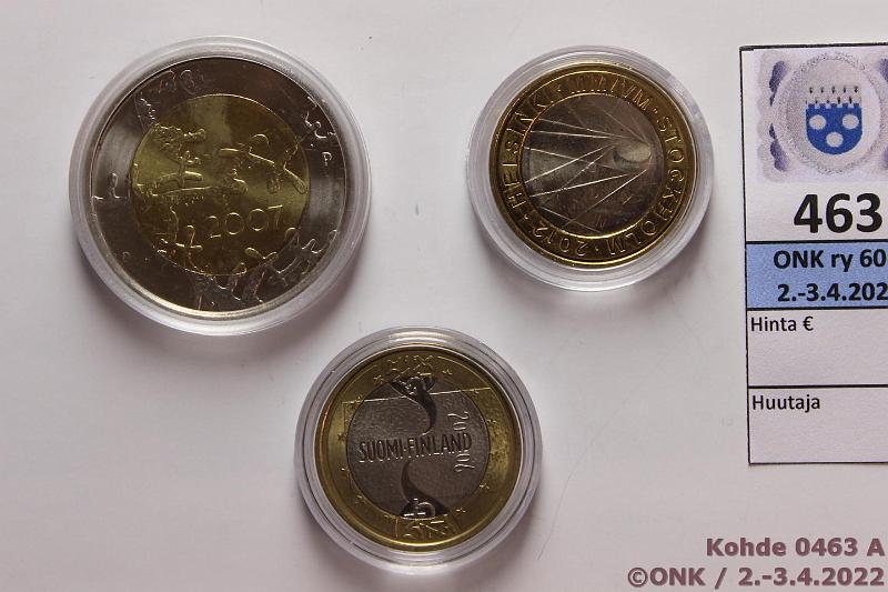 k-0463-a.jpg - Kohde 463 (kuva 1/2), lhthinta: 17 € / ei tarjouksia 5 € 2006-12 (3) EU, Itsenisyys ja Jkiekon MM, kaps., kunto: 8-9