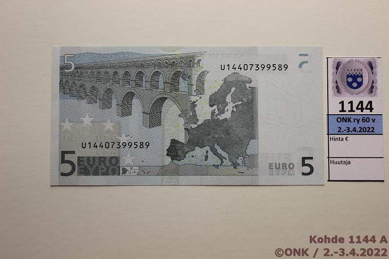 k-1144-a.jpg - Kohde 1144, lhthinta: 15 € / myyntihinta: 26 € Ranska 1/1/U/L16 U14407399589 Dui L016 F2, kunto: 9
