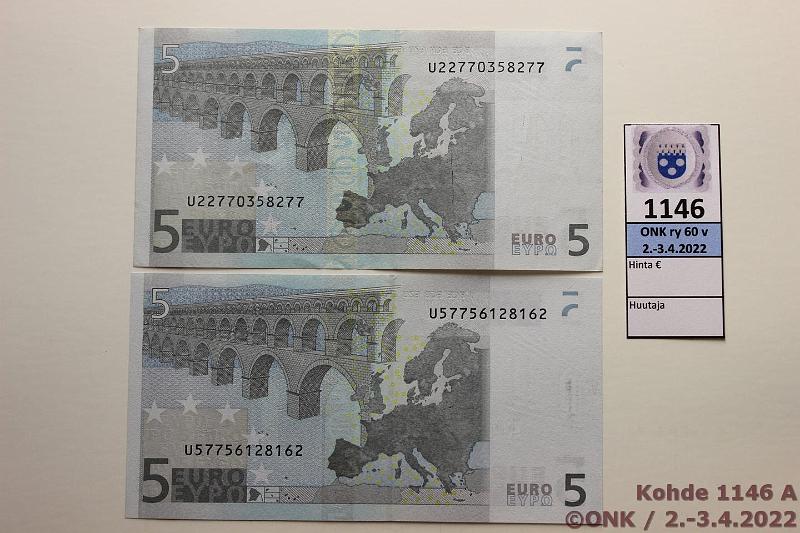 k-1146-a.jpg - Kohde 1146, lhthinta: 18 € / ei tarjouksia Ranska (2) 1/2/U/L28 U.. Tri L028, variantti A B3, variantti B G6, kunto: 6, 9