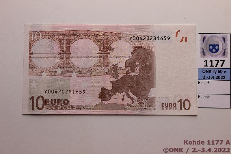 k-1177-a.jpg - Kohde 1177, lhthinta: 20 € / myyntihinta: 20 € Kreikka 2/1/Y/N1 Y00420281659 Dui N001 G1, kunto: 9