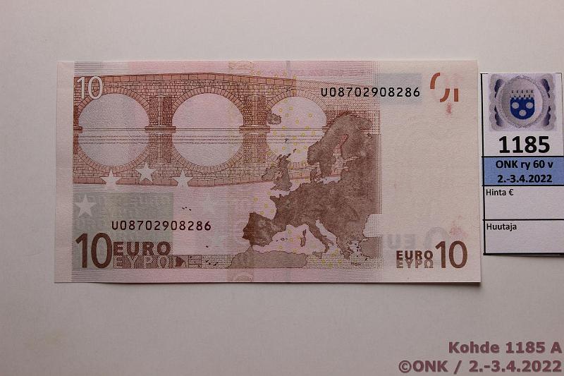 k-1185-a.jpg - Kohde 1185, lhthinta: 16 € / ei tarjouksia Ranska 2/2/U/L26 U08702908286 Tri L026 H1, kunto: 9