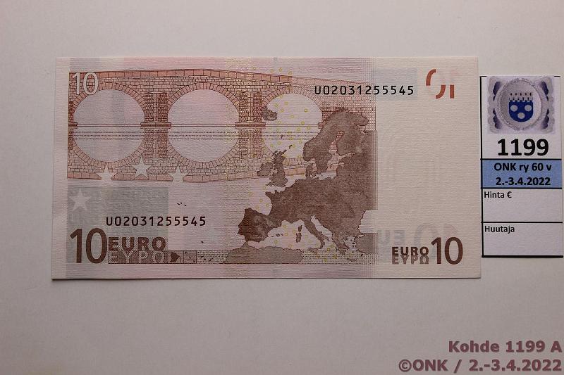 k-1199-a.jpg - Kohde 1199, lhthinta: 50 € / myyntihinta: 56 € Ranska 2/1/U/L4 U02031255545 Dui L004 B1, kunto: 9