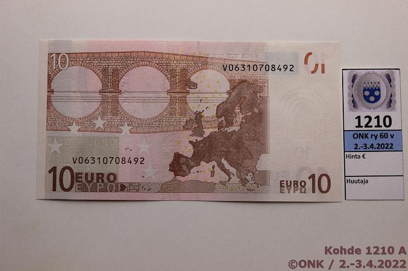 k-1210-a.jpg - Kohde 1210, lhthinta: 45 € / myyntihinta: 52 € Espanja 2/1/V/M3 V06310708492 Dui M003 H2, lainetta, vaikea laatta, kunto: 8