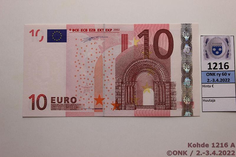 k-1216-a.jpg - Kohde 1216 (kuva 1/2), lhthinta: 20 € / ei tarjouksia Hollanti 2/1/P/G9 P.. Dui G009 E4, kunto: 9