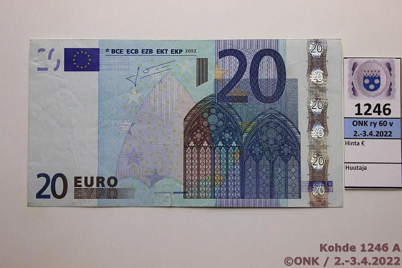 k-1246-a.jpg - Kohde 1246 (kuva 1/2), lhthinta: 80 € / myyntihinta: 80 € Italia 3/2/S/J26 S29793835303 Tri J026 A2, prep, hyvin vaikea laatta, kunto: 4